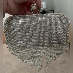 Petal & Pup Rhinestone Clutch